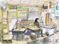 Sketch of Gidion’s Knot by Thomas Thorspecken