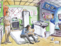 Sketch of BOOM by Thomas Thorspecken